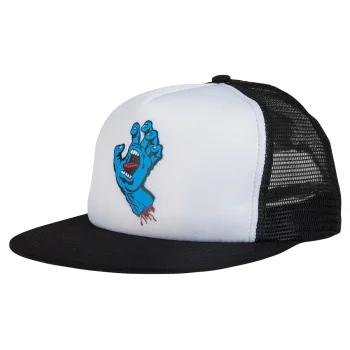 SANTA CRUZ CLASSIC HAND MESH CAPPELLINO WHITE BLACK