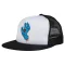 SANTA CRUZ CLASSIC HAND MESH CAPPELLINO WHITE BLACK