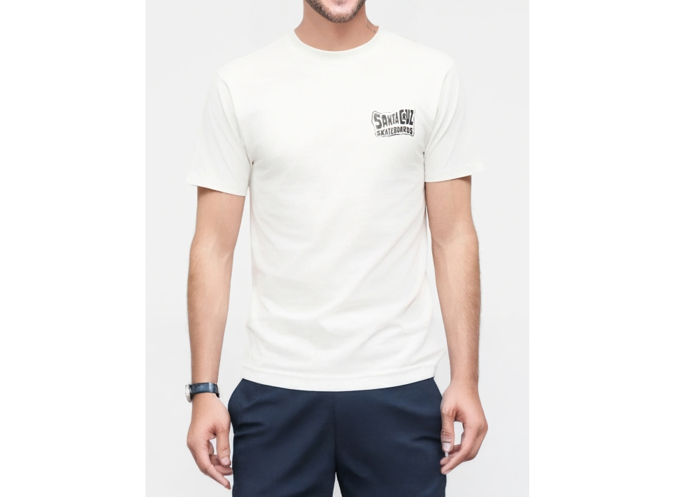 SANTA CRUZ COLLAGE HAND T-SHIRT WHITE