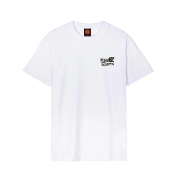 SANTA CRUZ COLLAGE HAND T-SHIRT WHITE
