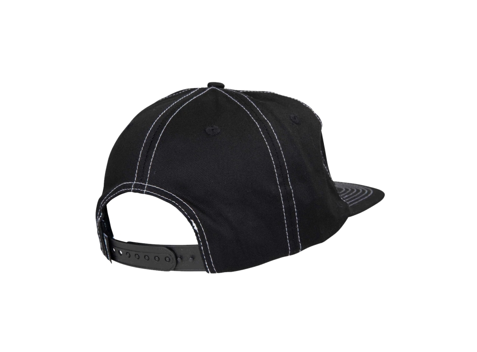 SANTA CRUZ COLLAGE OVAL DOT CAP CAPPELLINO BLACK
