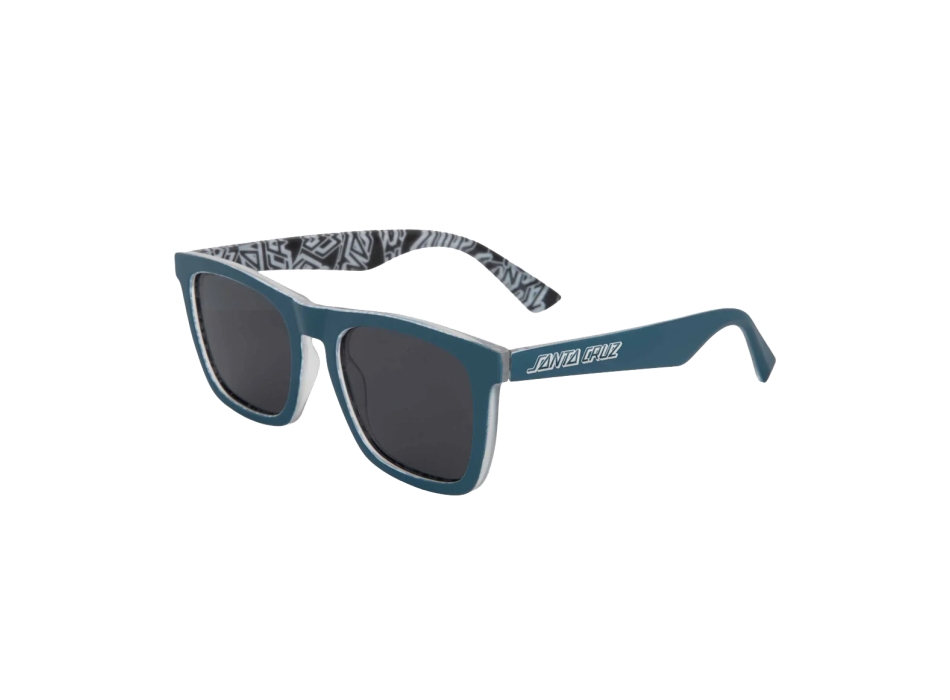 SANTA CRUZ CRUZ SUNGLASSES OCCHIALI DA SOLE TEAL BLACK