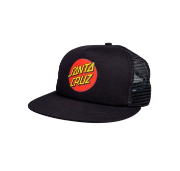 SANTA CRUZ DOT MESH CAPPELLINO BLACK