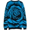 SANTA CRUZ DRESSEN BIG ROSE KNIT BLACK BLUE