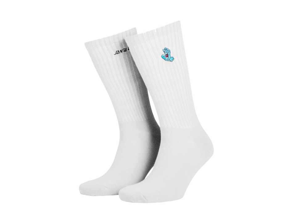 SANTA CRUZ MINI HAND CALZE WHITE