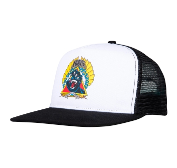 SANTA CRUZ NATAS SCREAMING PANTHER CAPPELLINO WHITE BLACK