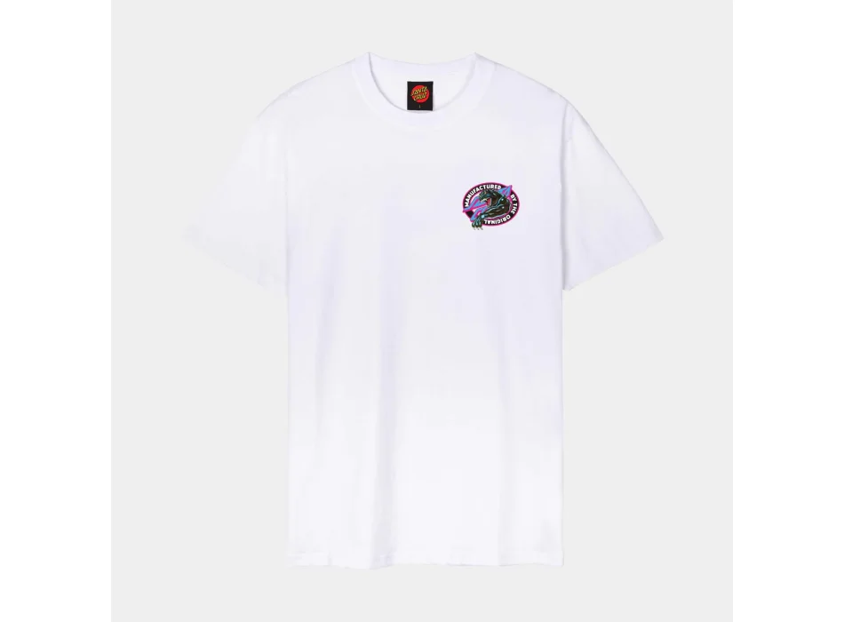 SANTA CRUZ NATAS SKETCH PANTHER T-SHIRT WHITE