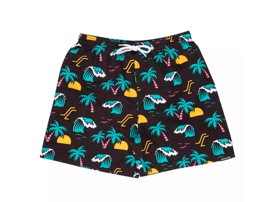 SANTA CRUZ PARADISE REPEAT PANTALONCINI MARE BAMBINO
