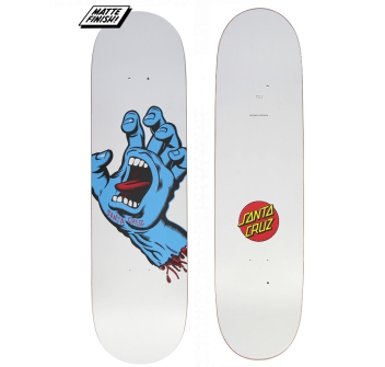 SANTA CRUZ SCREAMING HAND 8.25" TAVOLA SKATE