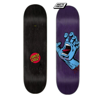 SANTA CRUZ SCREAMING HAND 8.375" TAVOLA SKATE