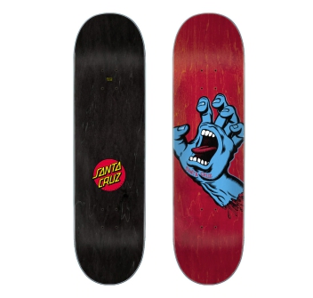 SANTA CRUZ SCREAMING HAND 8" TAVOLA SKATE