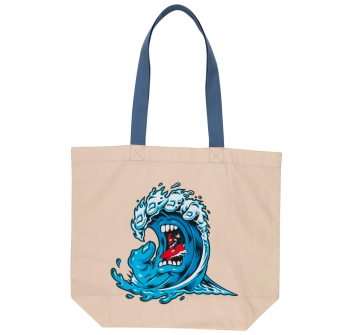 SANTA CRUZ SCREAMING WAVE TOTE BAG