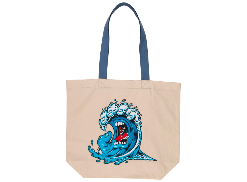 SANTA CRUZ SCREAMING WAVE TOTE BAG