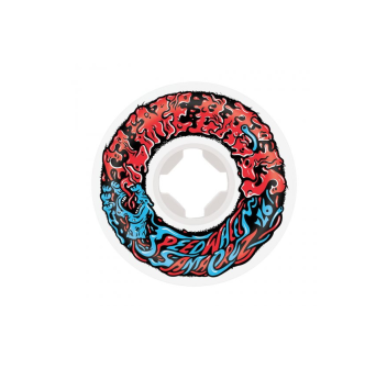 SANTA CRUZ SKATEBOARD RUOTE SKATE 53MM VOMIT MINI 97A SLIME BALLS