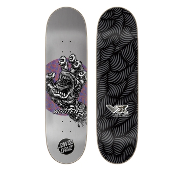 SANTA CRUZ WOOTEN ALIVE HAND VX 8.5" TAVOLA SKATE