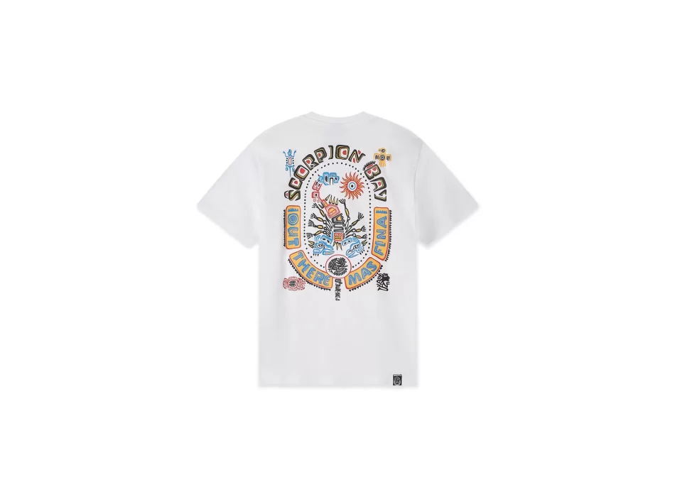 SCORPION BAY AZTEC LOGO T-SHIRT BAMBINO
