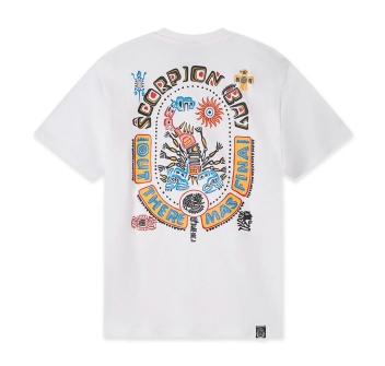SCORPION BAY AZTEC LOGO T-SHIRT BAMBINO