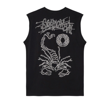 SCORPION BAY CANOTTA SPALLA LARGA BLACK