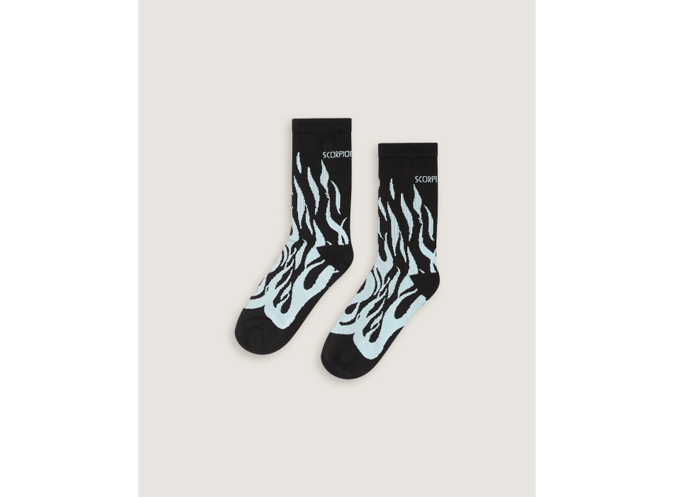 SCORPION BAY DEAD FLAMES CALZE MID JACQUARD DEAD FLAMES