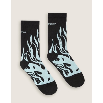 SCORPION BAY DEAD FLAMES CALZE MID JACQUARD DEAD FLAMES
