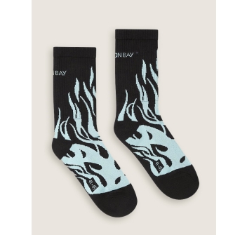 SCORPION BAY DEAD FLAMES CALZE MID JACQUARD DEAD FLAMES