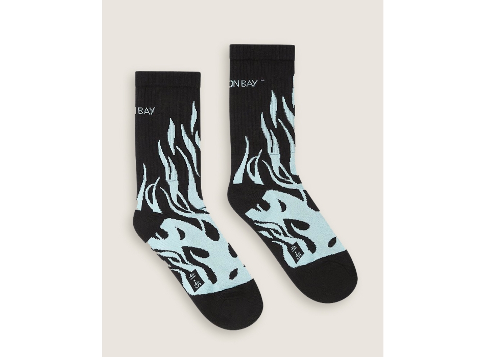 SCORPION BAY DEAD FLAMES CALZE MID JACQUARD DEAD FLAMES