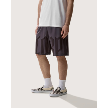 SCORPION BAY JAM SHORT PANTALONCINI MARE GOTHIC LETTERING BLACK