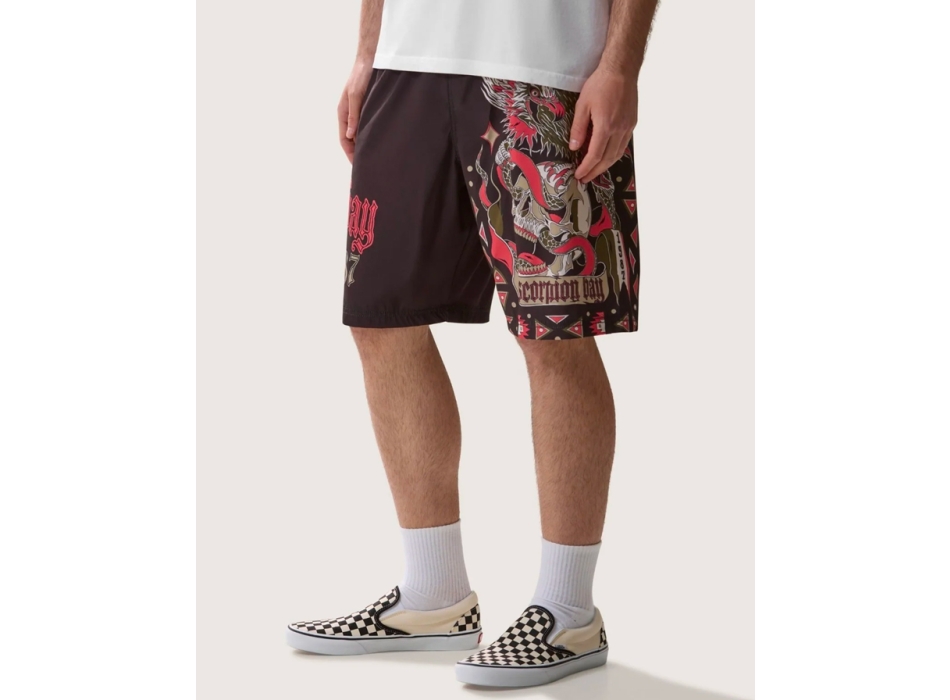 SCORPION BAY JAM SHORT PANTALONCINI MARE HASTA 1987 BLACK