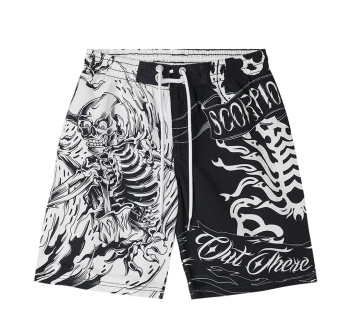 SCORPION BAY JAM SHORT SURFING SKELETON PANTALONCINI MARE BAMBINO