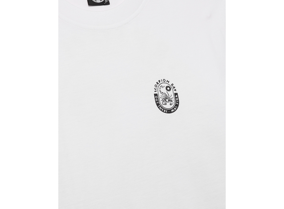 SCORPION BAY LOGO ICONIC T-SHIRT WHITE