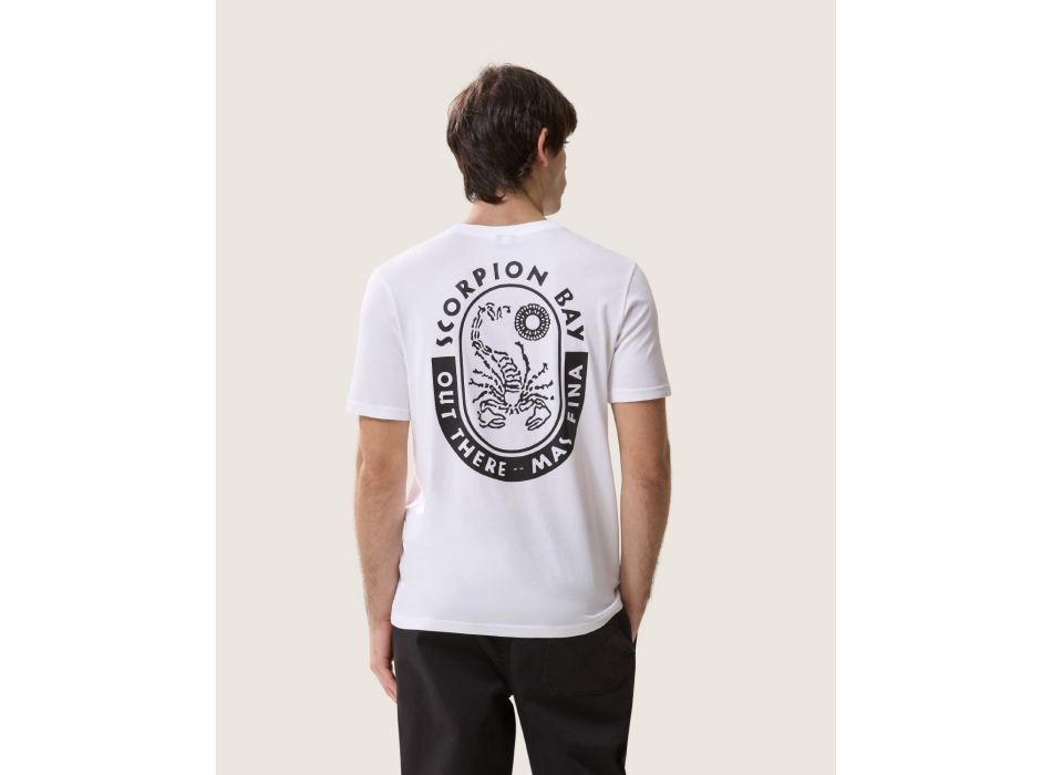 SCORPION BAY LOGO ICONIC T-SHIRT WHITE