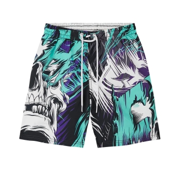 SCORPION BAY SHORT NEON SKULL PANTALONCINI MARE BAMBINO
