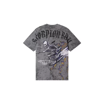 SCORPION BAY T-SHIRT BAMBINO NACHO ROBOT CHARCOAL