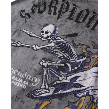 SCORPION BAY T-SHIRT BAMBINO NACHO ROBOT CHARCOAL