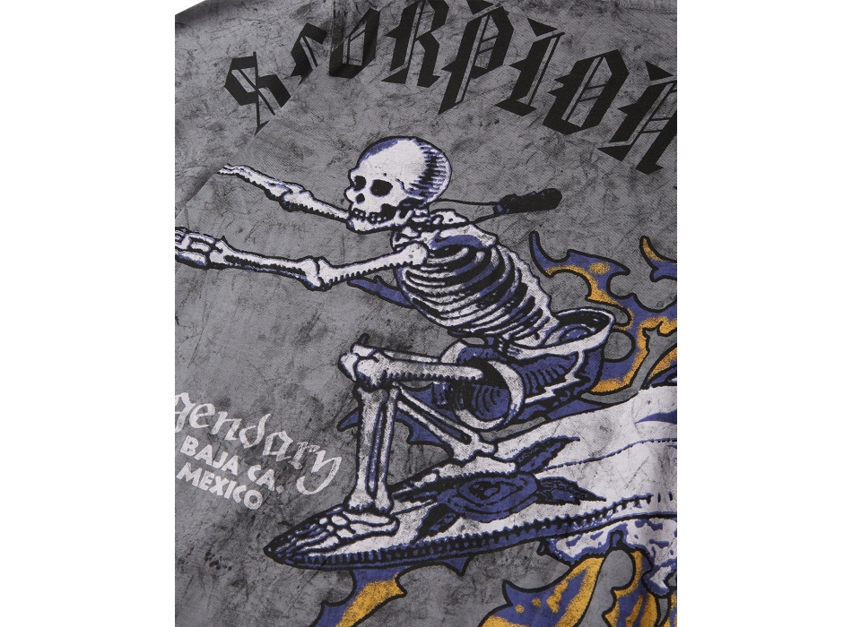 SCORPION BAY T-SHIRT BAMBINO NACHO ROBOT CHARCOAL