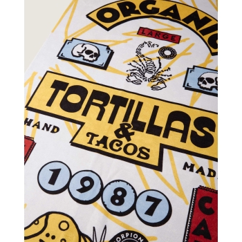 SCORPION BAY TELO MARE STAMPATO TORTILLAS & TACOS