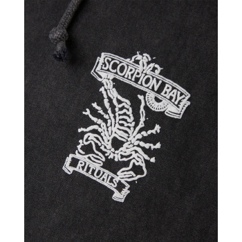 SCORPION BAY TRIBAL SMANICATO CON CAPPUCCIO BLACK