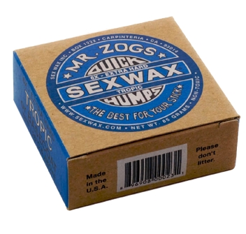 SEX WAX EXTRA HARD QUICK HUMPS TROPICAL/BASECOAT ETICHETTA BLU DA 26° IN SU