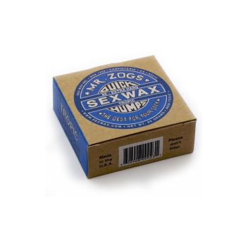 SEX WAX QUICK HUMPS TROPICAL ETICHETTA BLU