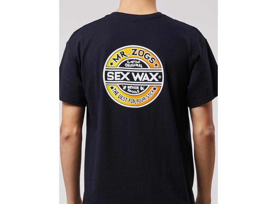 SEX WAX T-SHIRT FADE BLACK