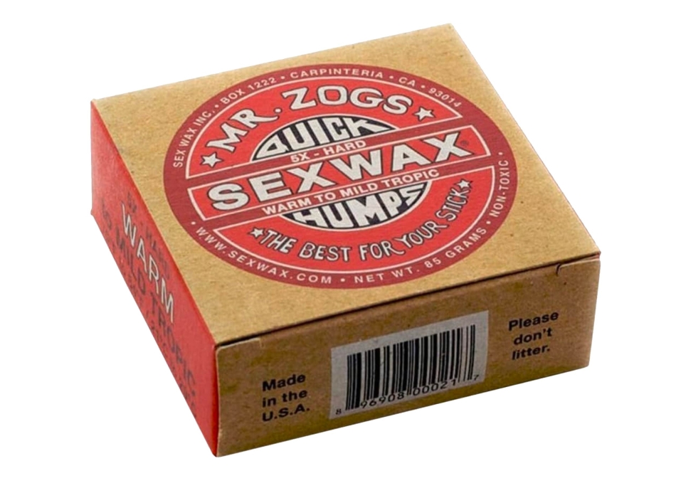 SEX WAX WARM TO MILD TROPIC QUICK HUMPS ETICHETTA ROSSA 21°-29°