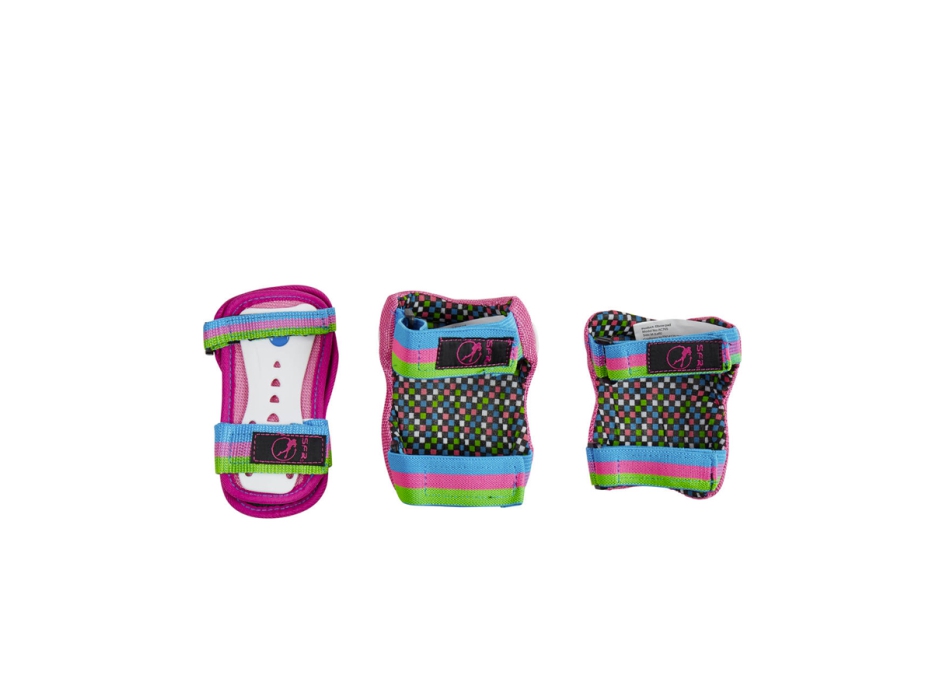 SFR TRIPLE PAD SET PROTEZIONI SKATE CANDI