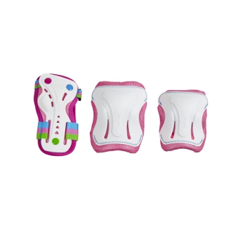 SFR TRIPLE PAD SET PROTEZIONI SKATE CANDI