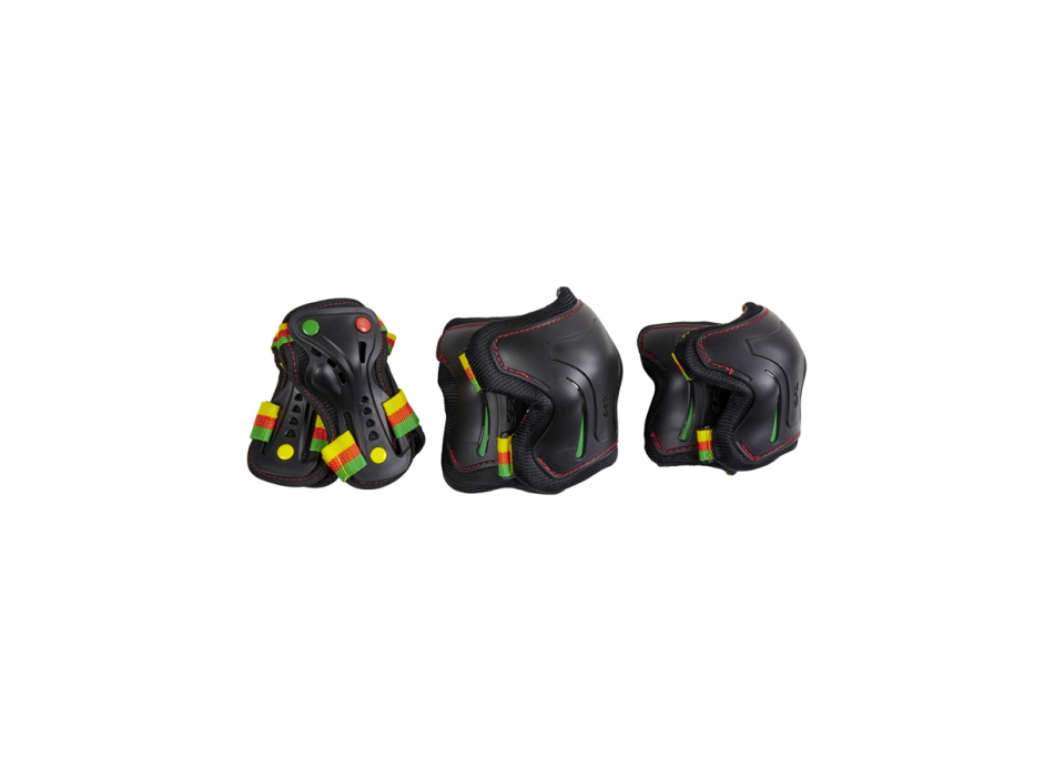 SFR TRIPLE PAD SET PROTEZIONI SKATE GUAVA