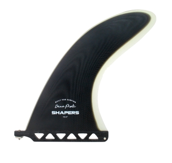 SHAPERS 10" PINNA LONGBOARD DANE PIOLI BLACK CLEAR