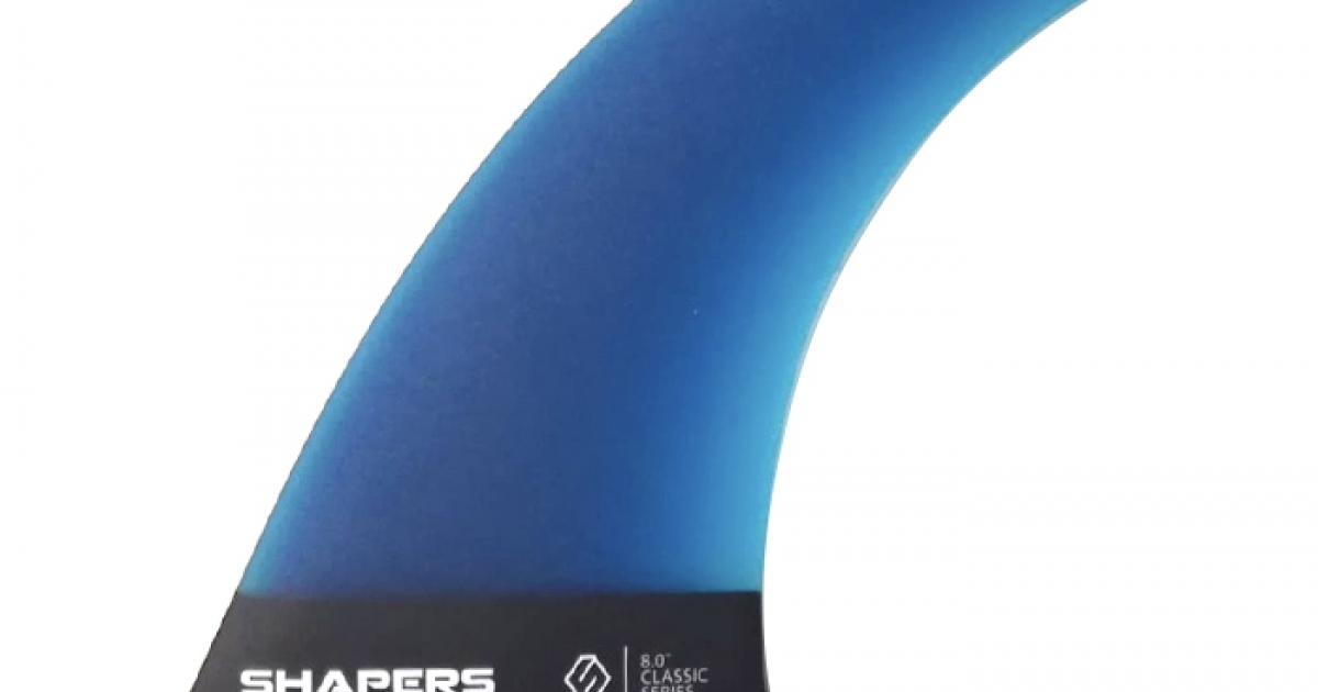 Shapers Manufacturers Fins Pinne Longboard 8'0" Classic Bamboo