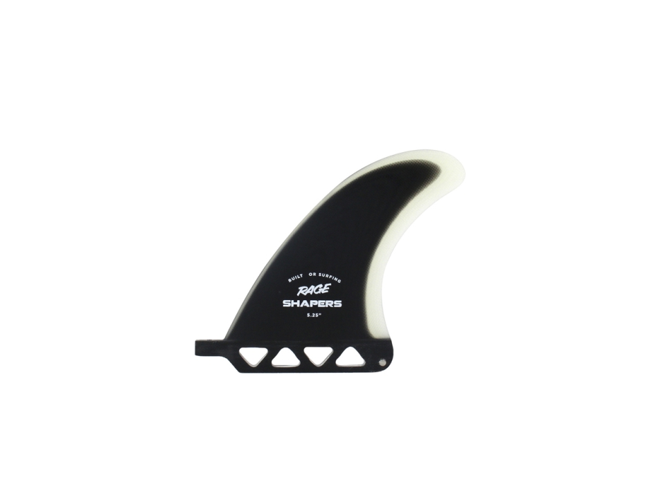 SHAPERS PINNA LONGBOARD RAGE 5.25" BLACK CLEAR