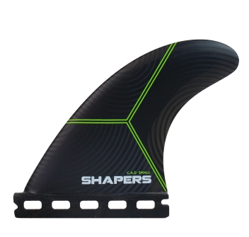 SHAPERS PINNE C.A.D AIRLITE THRUSTER SINGLE TAB SMALL