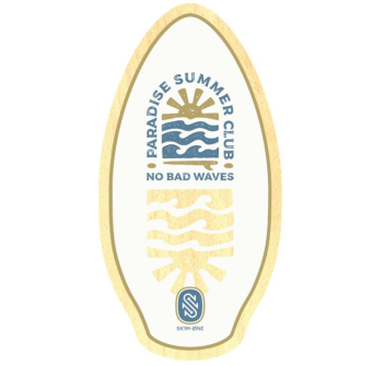 SKIM ONE SKIMBOARD CHASING WOOD 35"