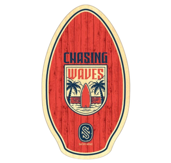 SKIM ONE SKIMBOARD PARADISE WOOD 41"